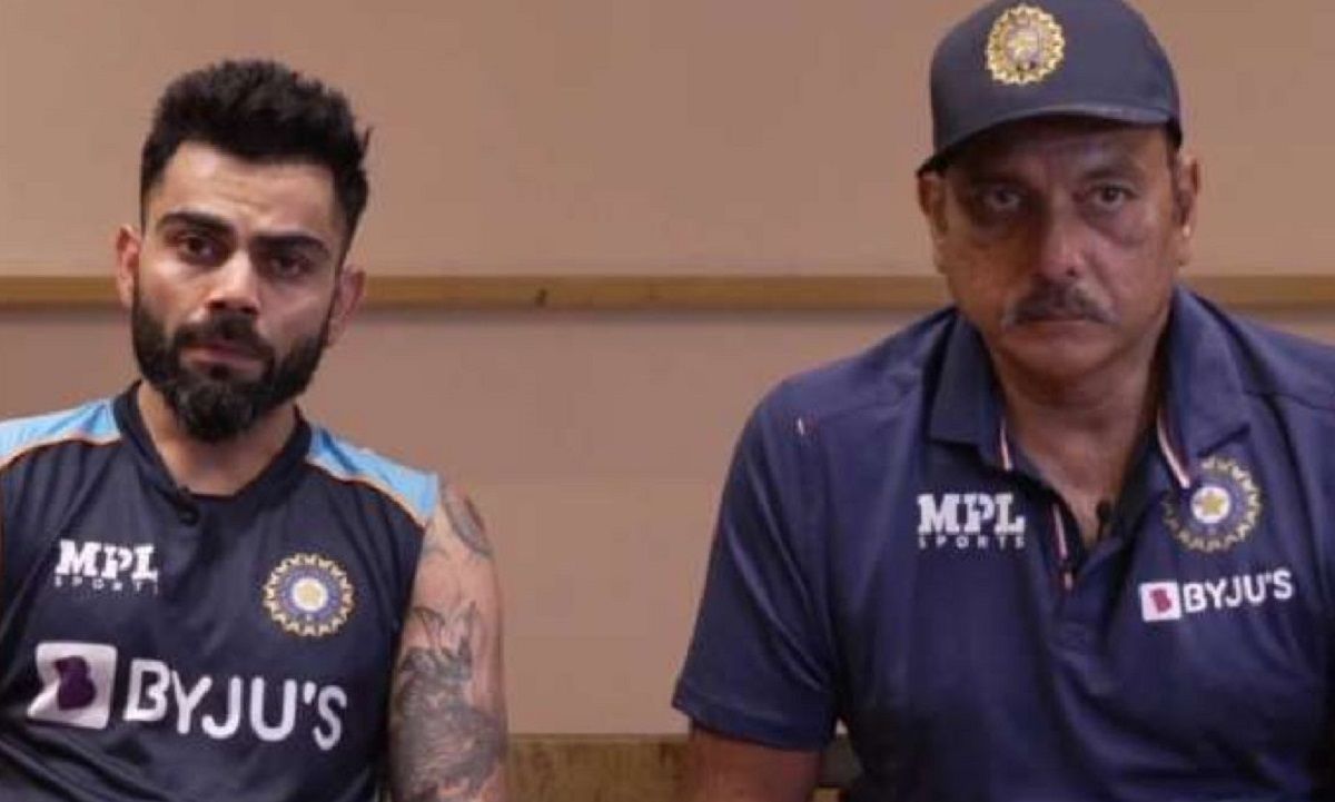 Virat Kohli and Ravi Shastri