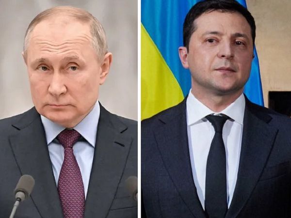 Vladimir Putin AND ZELENSKY