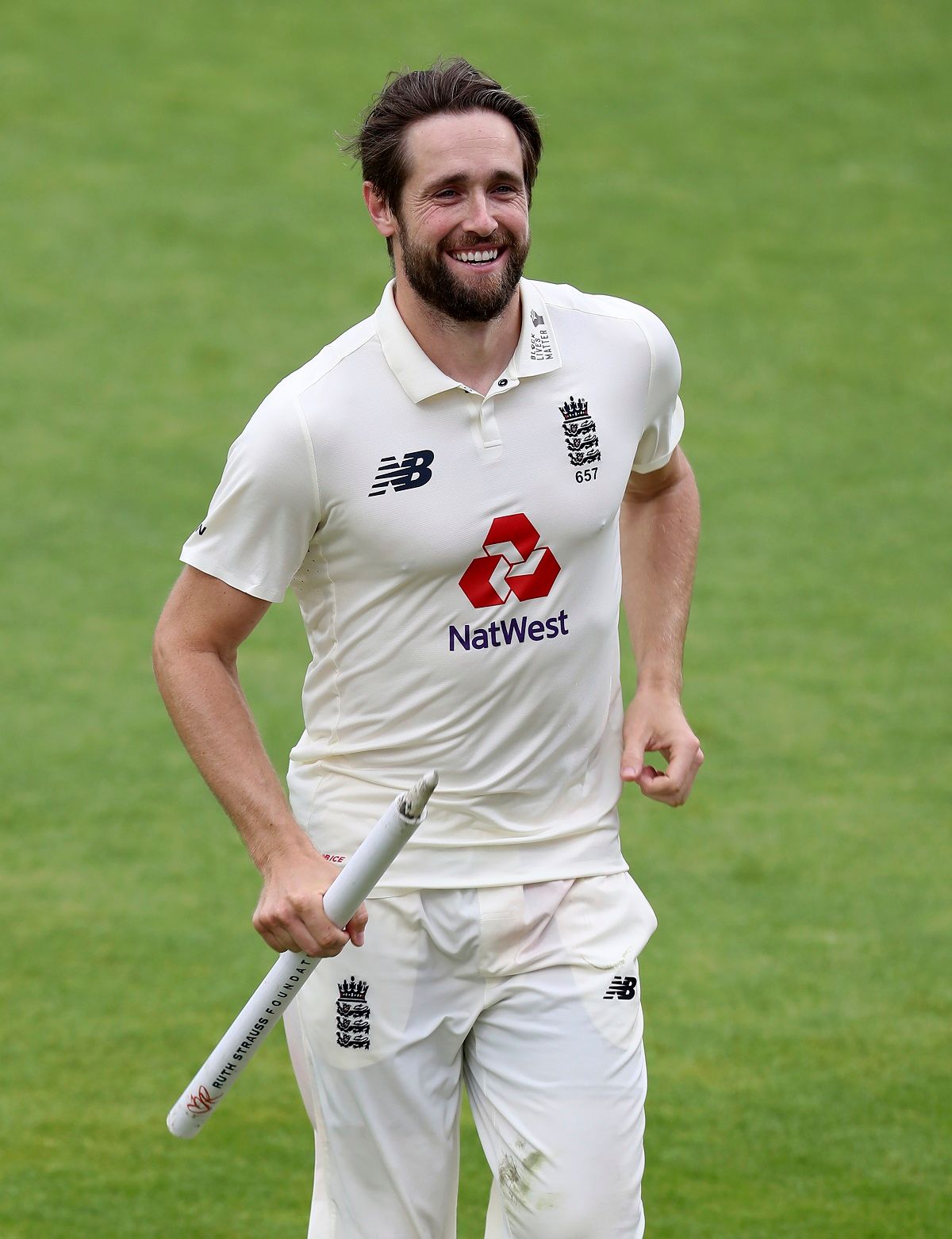 Chris Woakes 5 wickets against West Indies in Manchester test